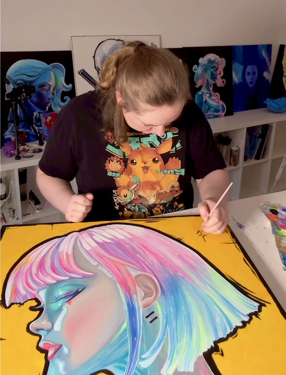 Im Atelier von Kathrin Planke