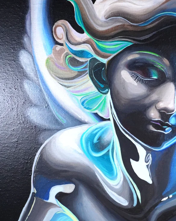 Engel - Detail 1 by ArtistiKath