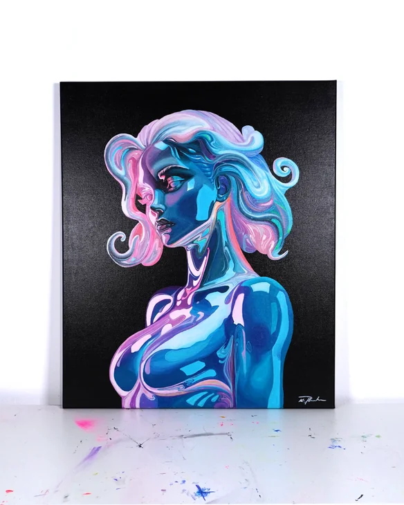 Leevke - Acryl, UV artwork by ArtistiKath