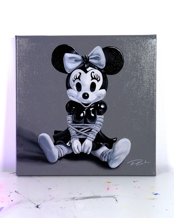 Frankfurter Chaya - Acryl artwork by ArtistiKath